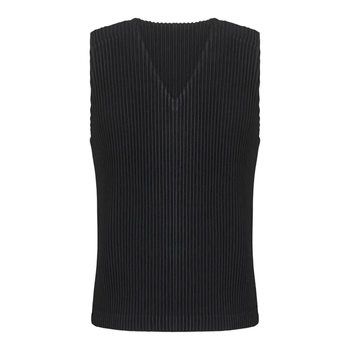 Club21 - HOMME PLISSE ISSEY MIYAKE - Basics Vest - PLEATED VESTS - Black