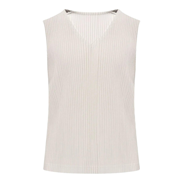 Club21 - HOMME PLISSE ISSEY MIYAKE - Basics Vest - PLEATED VESTS - Light Gray