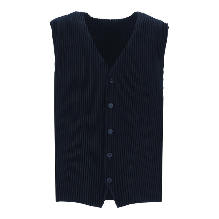 Club21 - HOMME PLISSE ISSEY MIYAKE - Basics Vest - PLEATED VESTS - Navy
