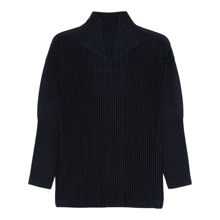 Club21 - HOMME PLISSE ISSEY MIYAKE - Basics Zipup Cardigan - PLEATED CARDIGANS - Navy