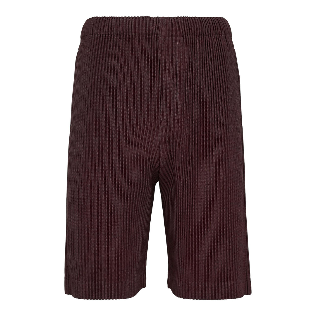 Club21 - HOMME PLISSE ISSEY MIYAKE - Color Pleats Pants - PLEATED SHORTS - Edge Brown