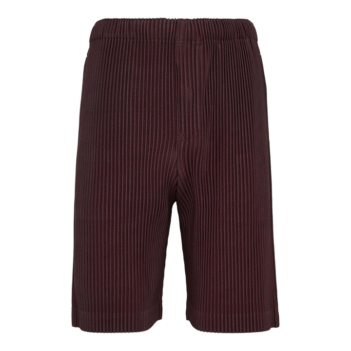 Club21 - HOMME PLISSE ISSEY MIYAKE - Color Pleats Pants - PLEATED SHORTS - Edge Brown