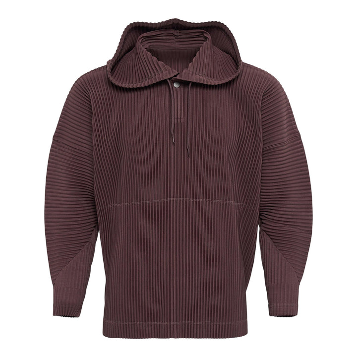 Club21 - HOMME PLISSE ISSEY MIYAKE - Color Pleats T-Shirt - PLEATED TOPS - Edge Brown