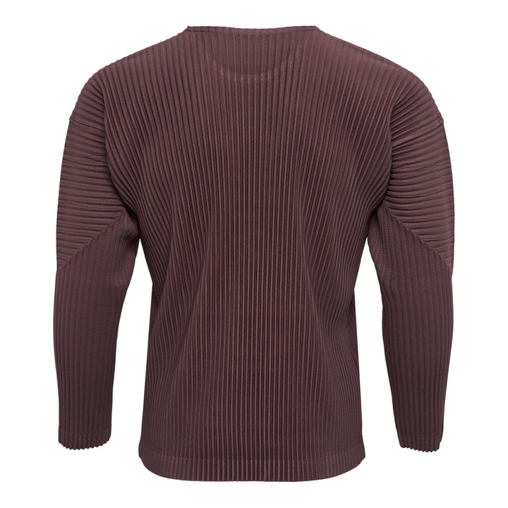 Club21 - HOMME PLISSE ISSEY MIYAKE - Color Pleats T-Shirt - PLEATED TOPS - Edge Brown