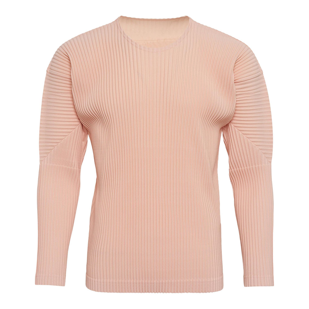 Club21 - HOMME PLISSE ISSEY MIYAKE - Color Pleats T-Shirt - PLEATED TOPS - Fluorite Pink