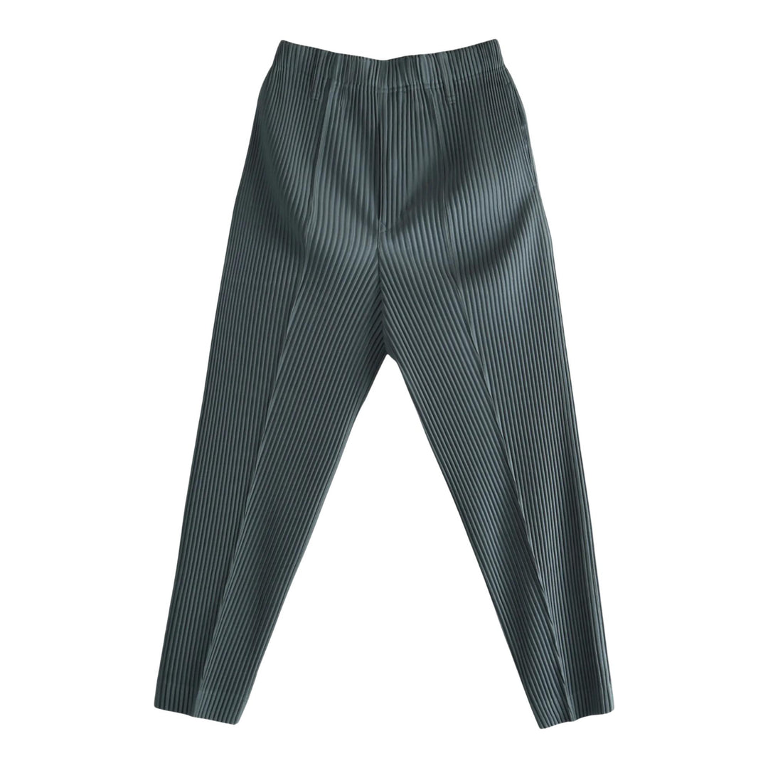 Club21 - HOMME PLISSE ISSEY MIYAKE - Compleat Trousers - PANTS - Greyish Blue