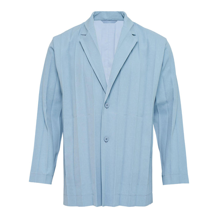 Club21 - HOMME PLISSE ISSEY MIYAKE - Edge Ensemble Jacket - PLEATED JACKETS - Blue
