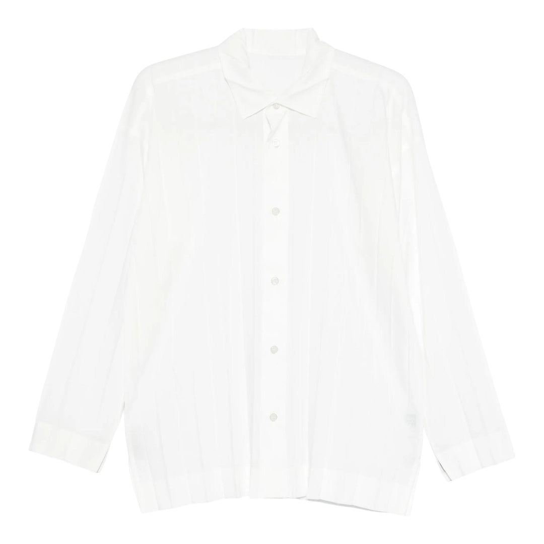 Club21 - HOMME PLISSE ISSEY MIYAKE - Edge Shirt - SHIRTS - White