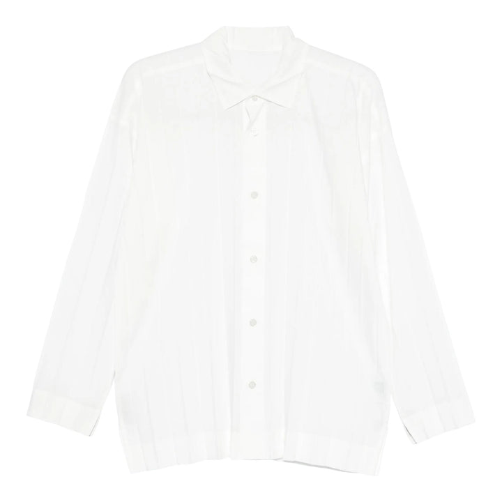 Club21 - HOMME PLISSE ISSEY MIYAKE - Edge Shirt - SHIRTS - White