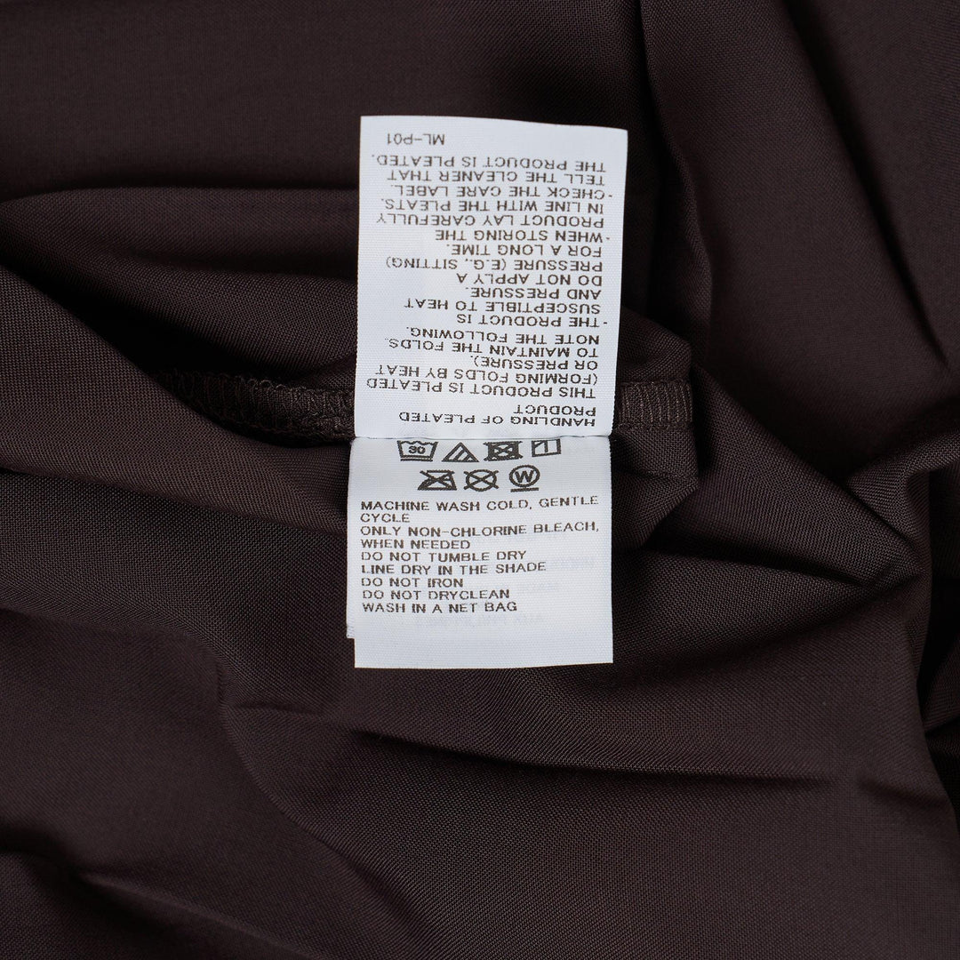 Club21 - HOMME PLISSE ISSEY MIYAKE - Edge Shirt Shirt - PLEATED SHIRT - Dark Brown