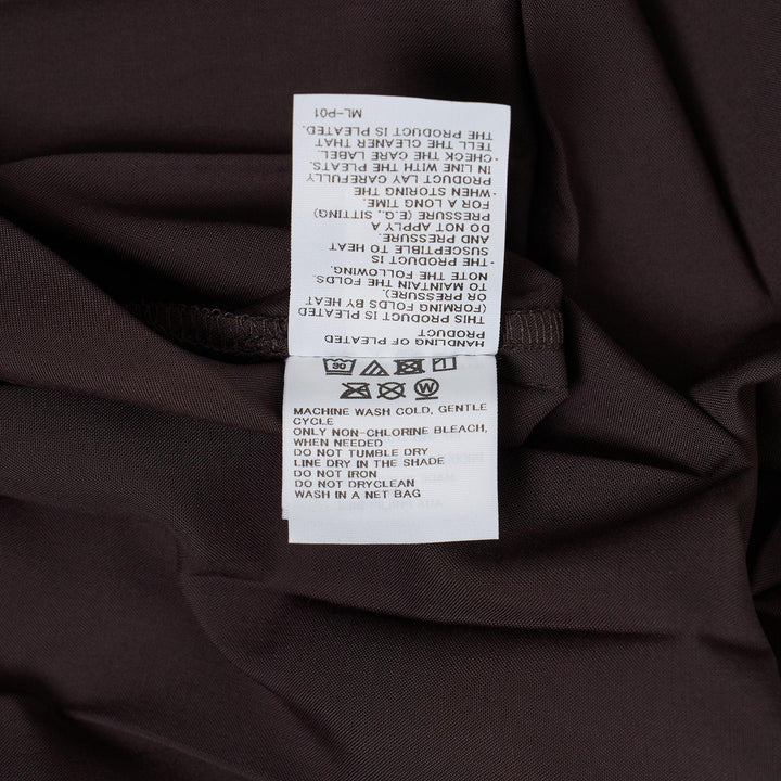 Club21 - HOMME PLISSE ISSEY MIYAKE - Edge Shirt Shirt - PLEATED SHIRT - Dark Brown