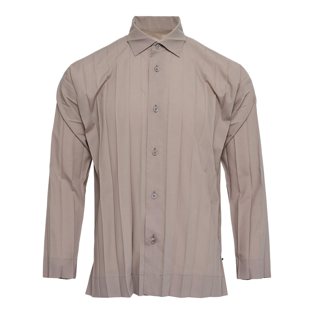 Club21 - HOMME PLISSE ISSEY MIYAKE - Edge Shirt Shirt - PLEATED SHIRT - Gray