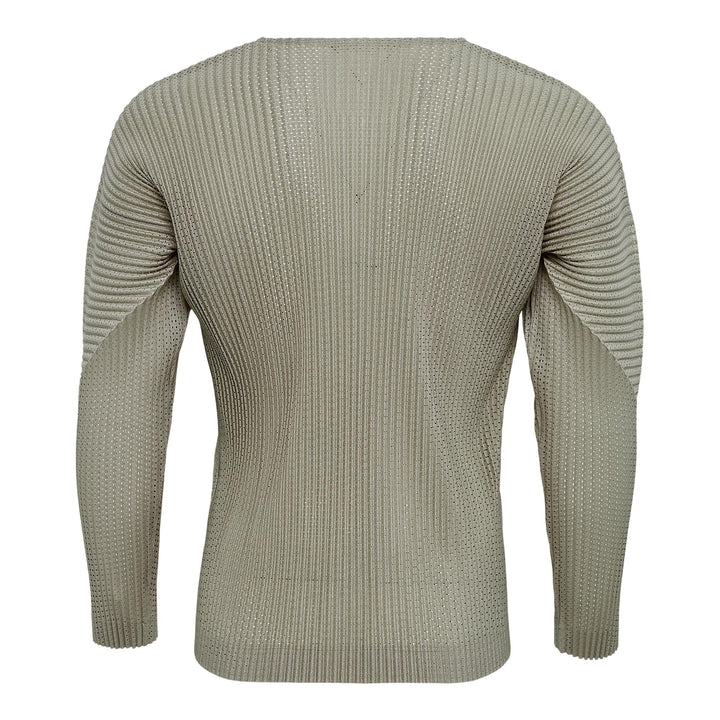 Club21 - HOMME PLISSE ISSEY MIYAKE - Light Mesh T-Shirt - PLEATED TOPS - Beige