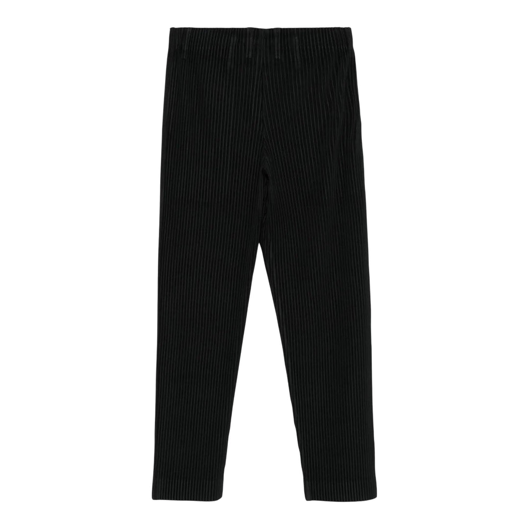 Club21 - HOMME PLISSE ISSEY MIYAKE - Long Straight Cut Pants - PANTS - Black