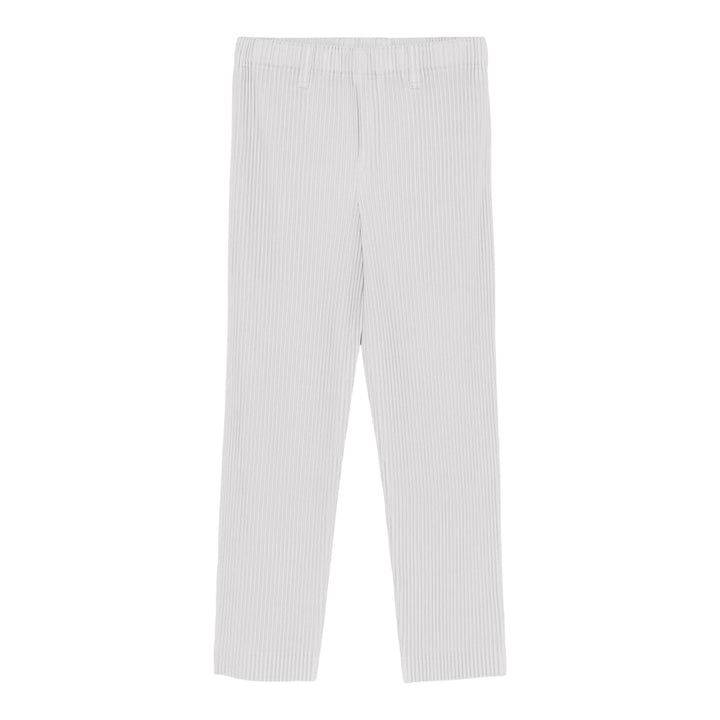 Club21 - HOMME PLISSE ISSEY MIYAKE - Long Straight Cut Pants - PANTS - Light Grey