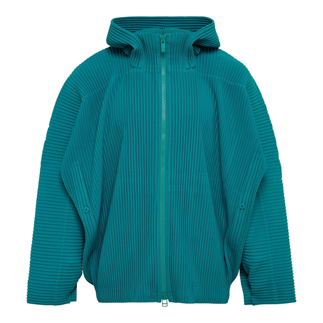 Club21 - HOMME PLISSE ISSEY MIYAKE - MC May Blouson - PLEATED BLOUSONS - Peacock Green
