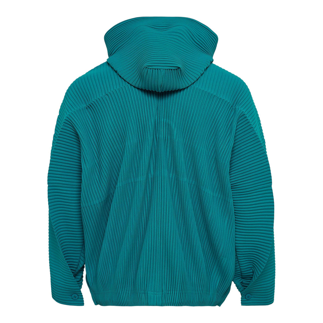 Club21 - HOMME PLISSE ISSEY MIYAKE - MC May Blouson - PLEATED BLOUSONS - Peacock Green