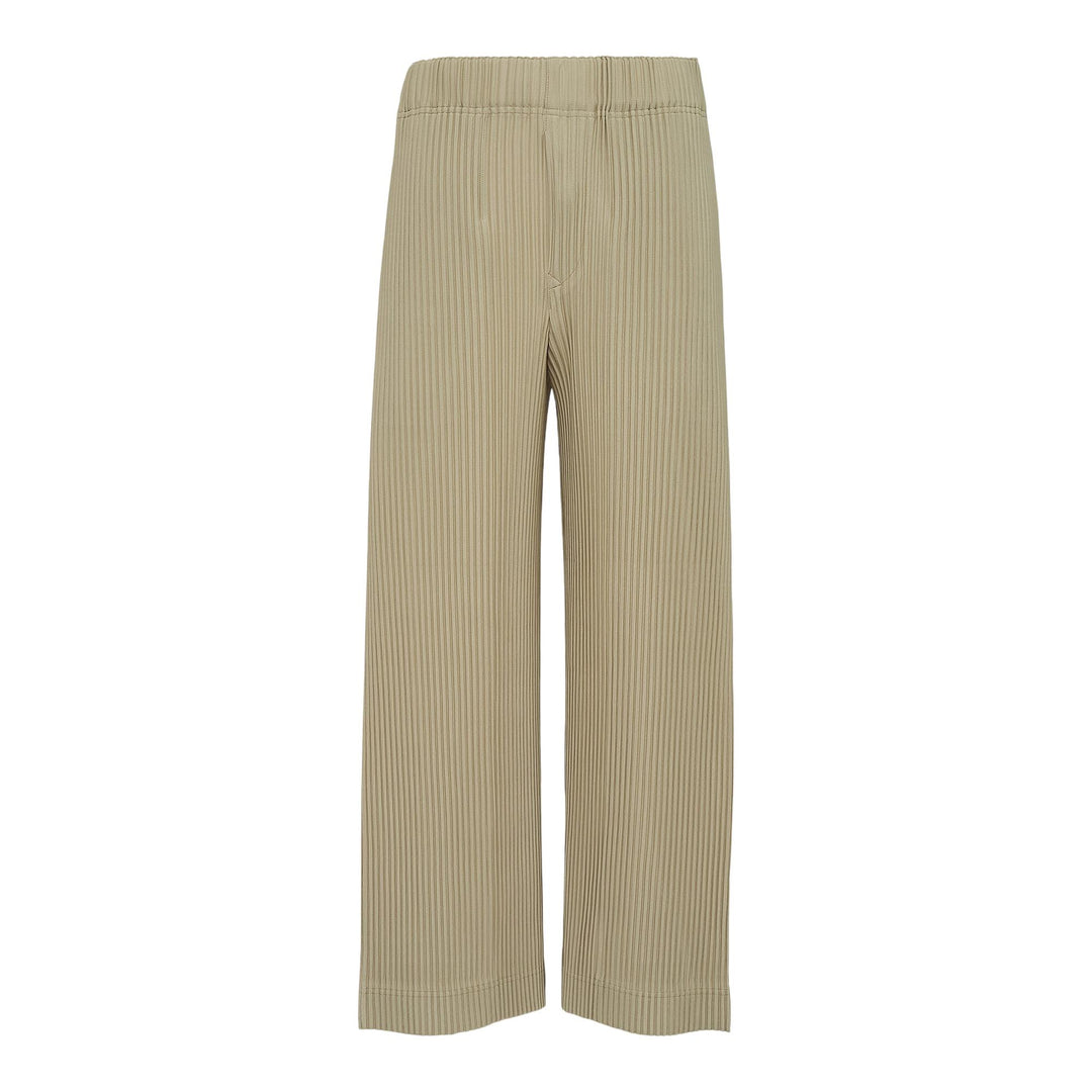 Club21 - HOMME PLISSE ISSEY MIYAKE - MC May Pants - PLEATED PANTS - Dry Grass Green