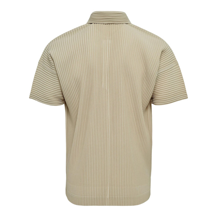 Club21 - HOMME PLISSE ISSEY MIYAKE - MC May Polo Shirt - PLEATED POLO - Dry Grass Green