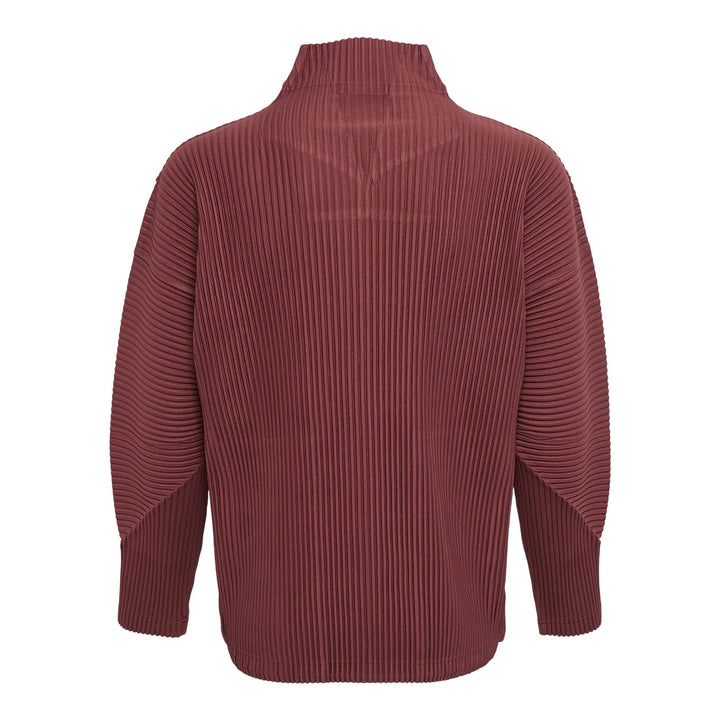 Club21 - HOMME PLISSE ISSEY MIYAKE - Monthly Colors: August Blouson - PLEATED CARDIGANS - Adamite Brown