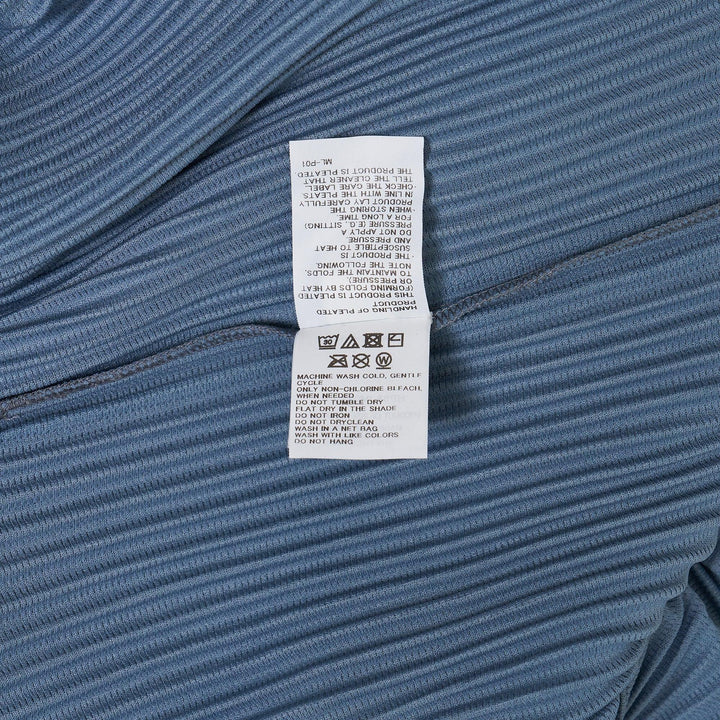 Club21 - HOMME PLISSE ISSEY MIYAKE - Monthly Colors: August Pants - PLEATED PANTS - Slate Blue