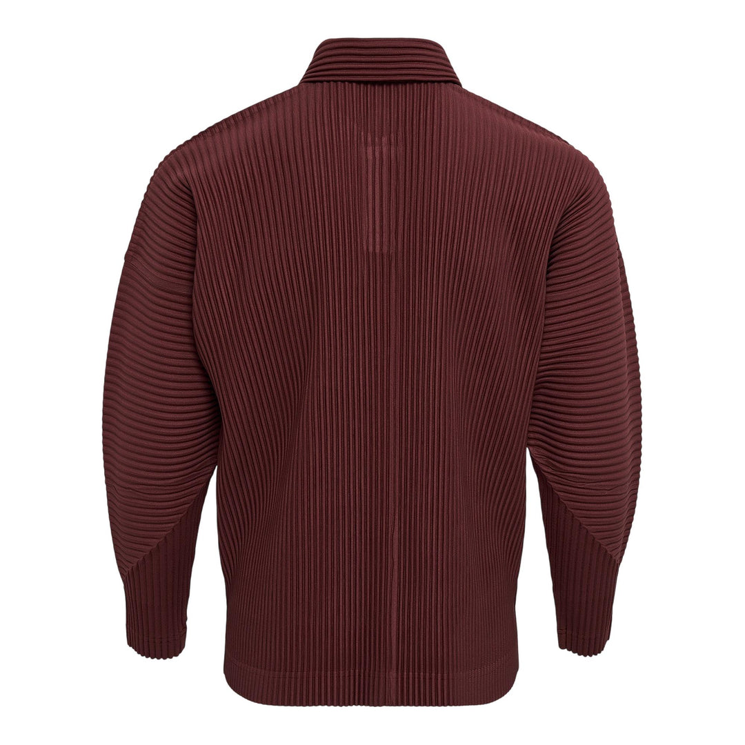 Club21 - HOMME PLISSE ISSEY MIYAKE - Monthly Colors: August Polo Shirt - PLEATED POLO - Adamite Brown