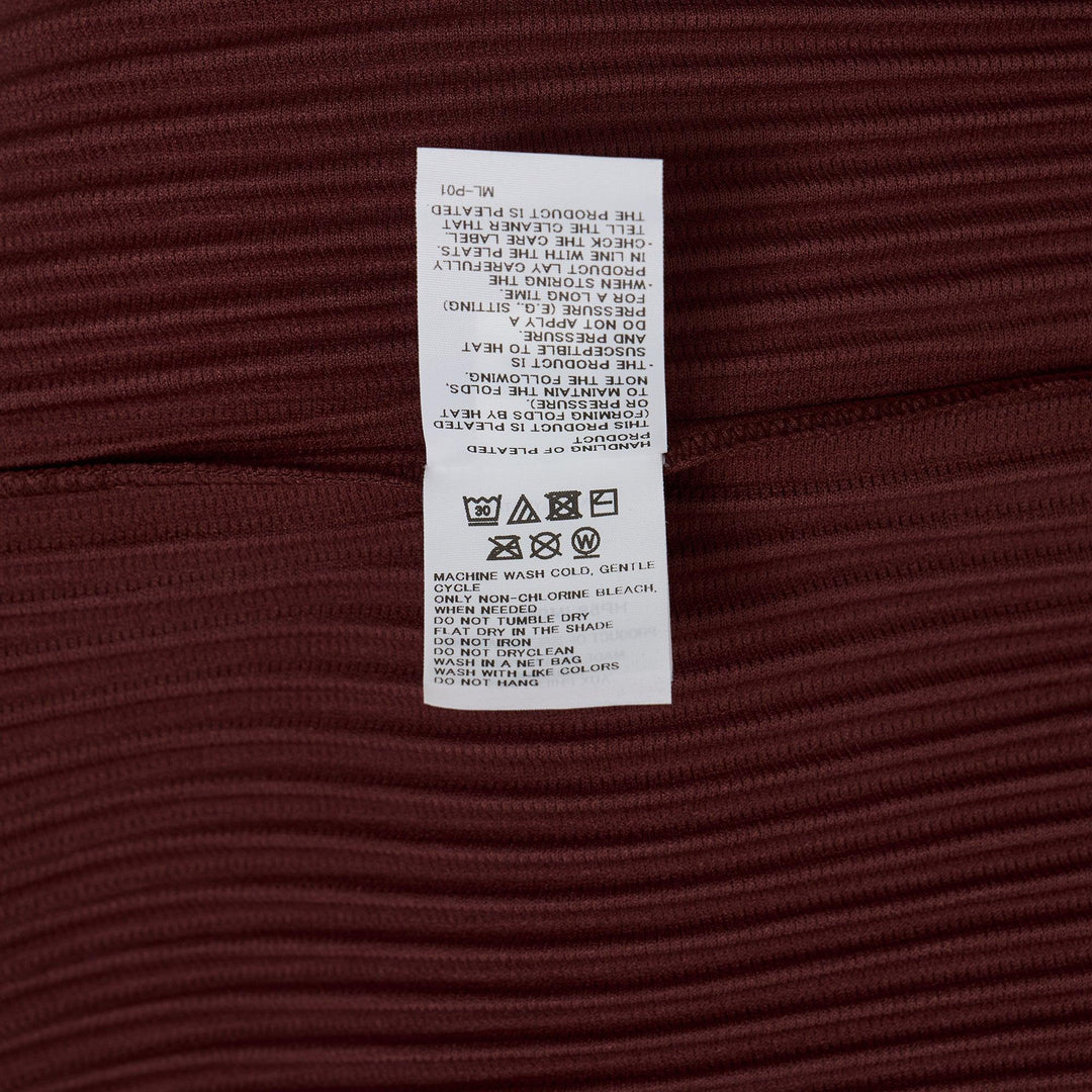 Club21 - HOMME PLISSE ISSEY MIYAKE - Monthly Colors: August Polo Shirt - PLEATED POLO - Adamite Brown