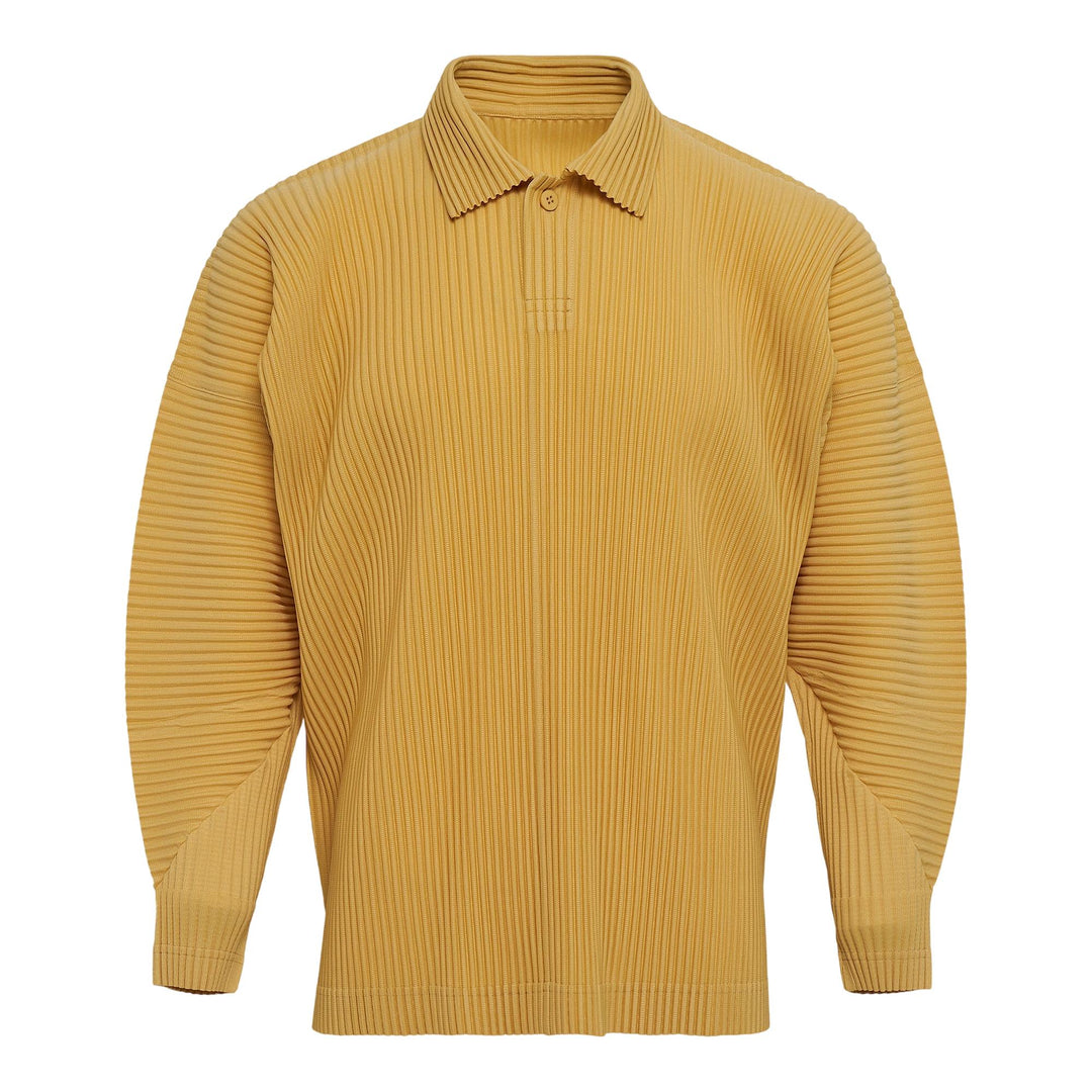 Club21 - HOMME PLISSE ISSEY MIYAKE - Monthly Colors: August Polo Shirt - PLEATED POLO - Denrite Beige