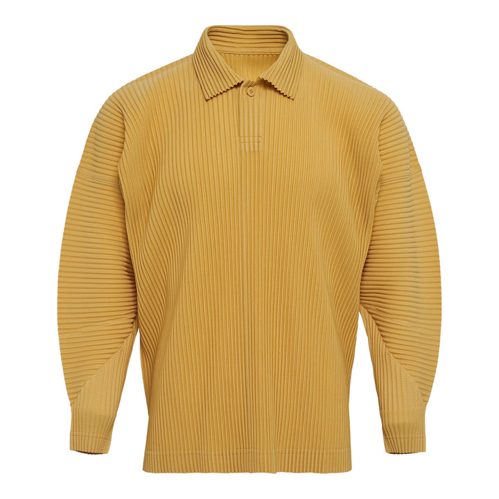 Club21 - HOMME PLISSE ISSEY MIYAKE - Monthly Colors: August Polo Shirt - PLEATED POLO - Denrite Beige