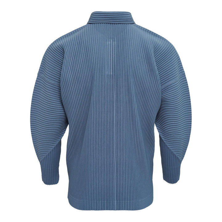 Club21 - HOMME PLISSE ISSEY MIYAKE - Monthly Colors: August Polo Shirt - PLEATED POLO - Slate Blue