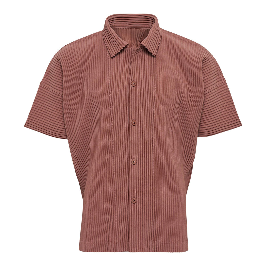 Club21 - HOMME PLISSE ISSEY MIYAKE - Monthly Colors: July Shirt - PLEATED SHIRT - Vanadinite Red