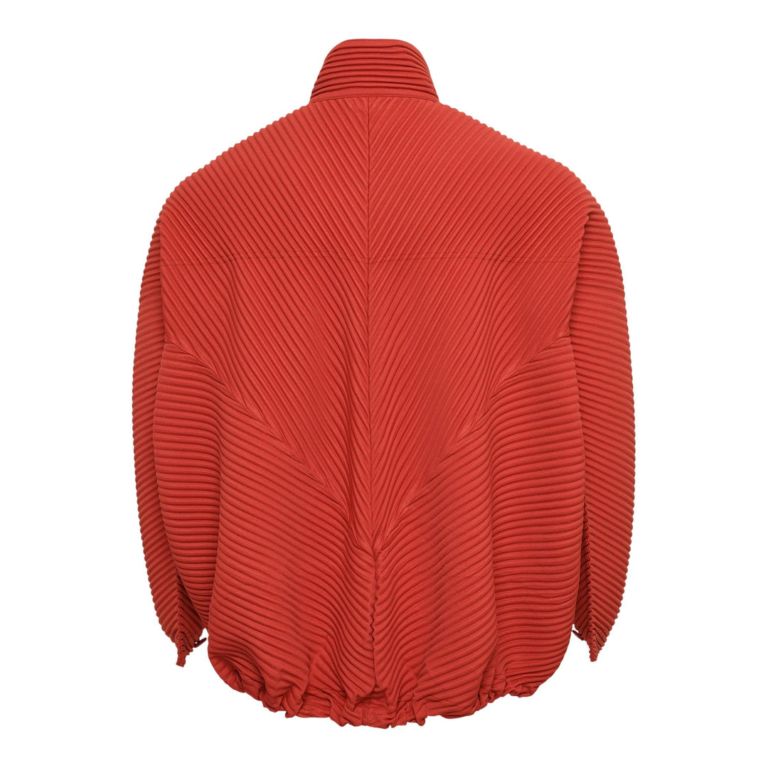 Club21 - HOMME PLISSE ISSEY MIYAKE - Monthly Colors: September Blouson - PLEATED BLOUSONS - Jasper Red