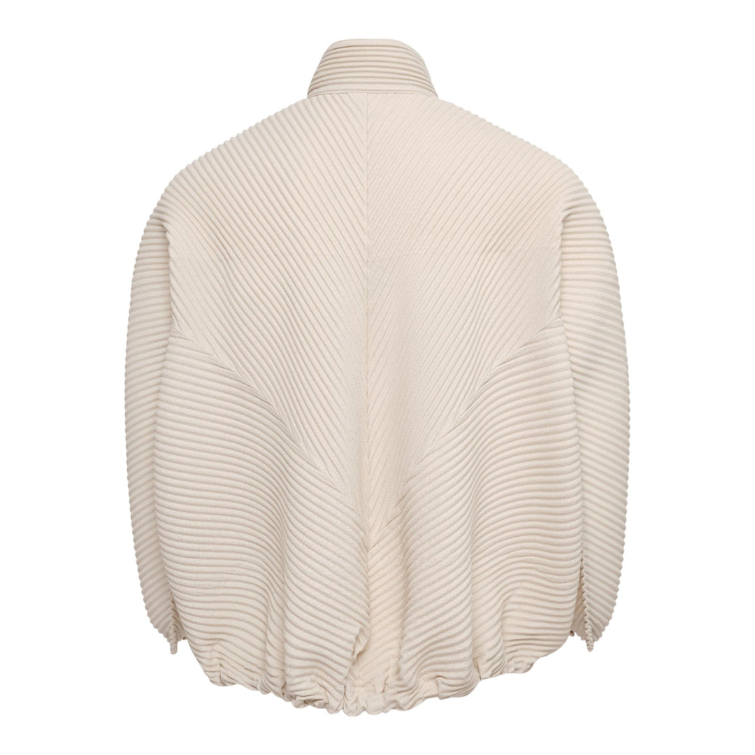 Club21 - HOMME PLISSE ISSEY MIYAKE - Monthly Colors: September Blouson - PLEATED BLOUSONS - Limestone White