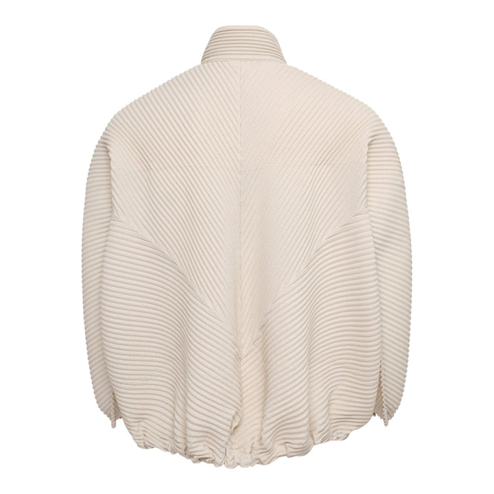 Club21 - HOMME PLISSE ISSEY MIYAKE - Monthly Colors: September Blouson - PLEATED BLOUSONS - Limestone White