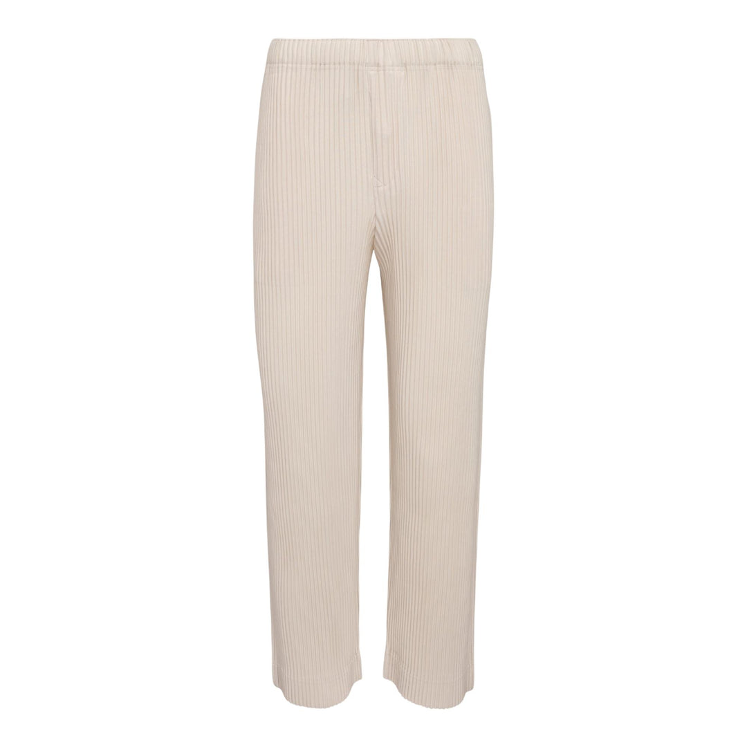 Club21 - HOMME PLISSE ISSEY MIYAKE - Monthly Colors: September Pants - PLEATED PANTS - Limestone White