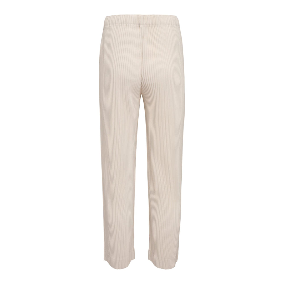 Club21 - HOMME PLISSE ISSEY MIYAKE - Monthly Colors: September Pants - PLEATED PANTS - Limestone White