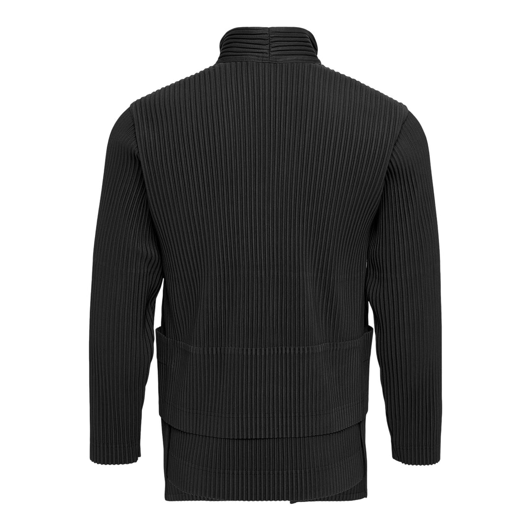 Club21 - HOMME PLISSE ISSEY MIYAKE - Multi-Pocket Blouson - PLEATED JACKETS - Coke Gray