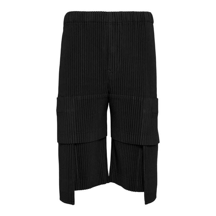 Club21 - HOMME PLISSE ISSEY MIYAKE - Multi-Pocket Pants - PLEATED SHORTS - Coke Gray