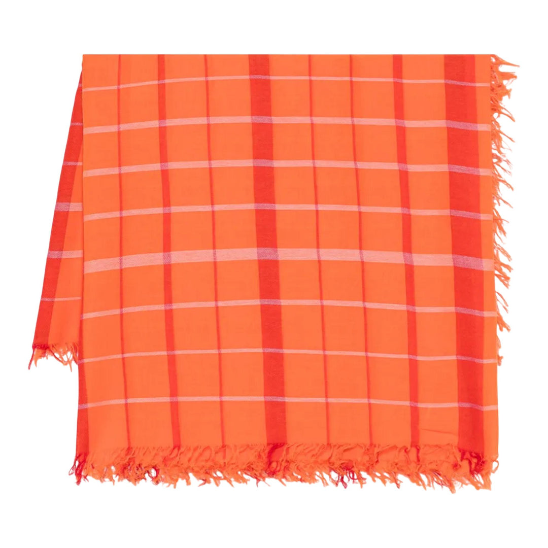 Club21 - HOMME PLISSE ISSEY MIYAKE - Plaid Stole - SCARVES - Orange