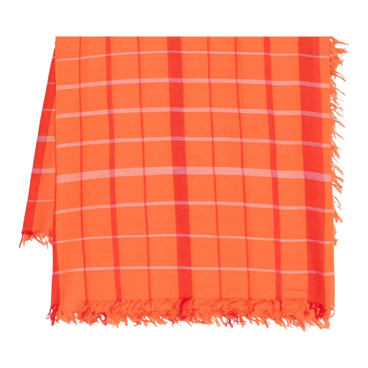 Club21 - HOMME PLISSE ISSEY MIYAKE - Plaid Stole - SCARVES - Orange
