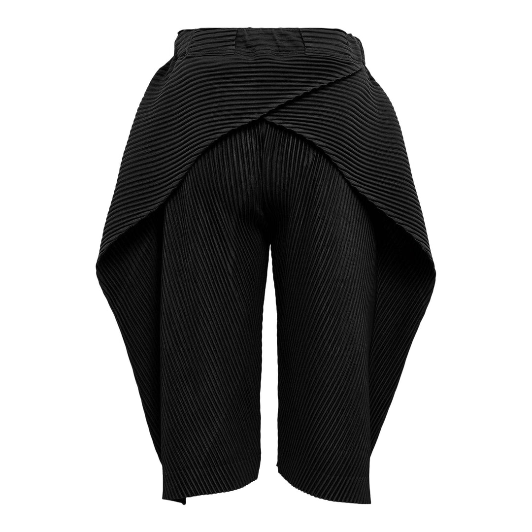 Club21 - HOMME PLISSE ISSEY MIYAKE - Pleats Bottoms 1 Pants - PLEATED PANTS - Black