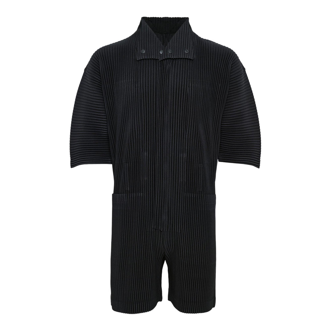 Club21 - HOMME PLISSE ISSEY MIYAKE - Pleats Bottoms 3 Jumpsuit - PLEATED JUMPSUITS - Black