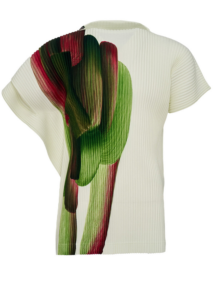 HOMME_PLISSE_ISSEY_MIYAKE_Rb_Drawing_Pleats_T-Shirt_Green
