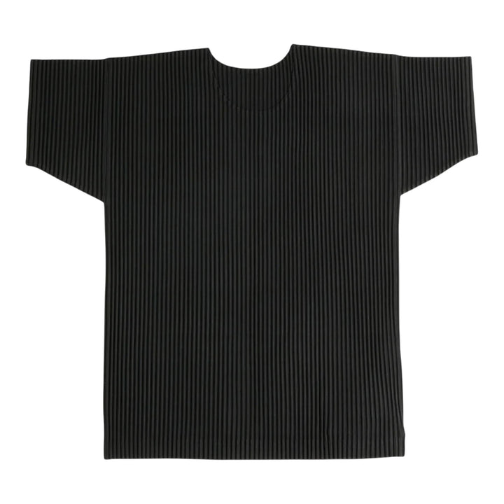 Club21 - HOMME PLISSE ISSEY MIYAKE - Round Neck T-Shirt - TEES - Black