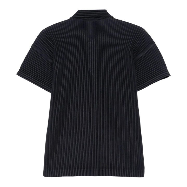 Club21 - HOMME PLISSE ISSEY MIYAKE - Short Sleeve Polo - POLOS - Navy