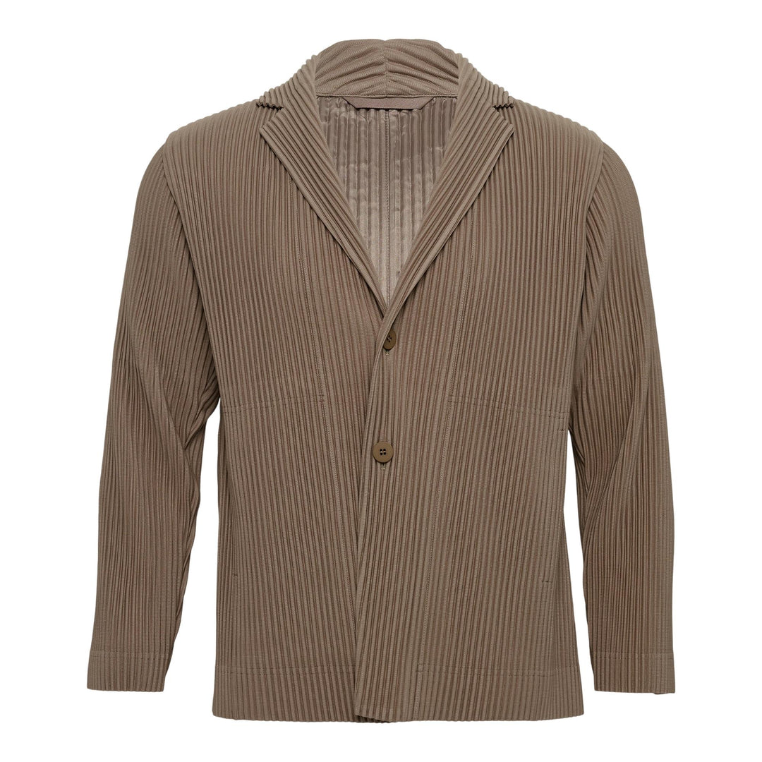 Club21 - HOMME PLISSE ISSEY MIYAKE - Tailored Pleats 1 Jacket - PLEATED JACKETS - Riverside Gray