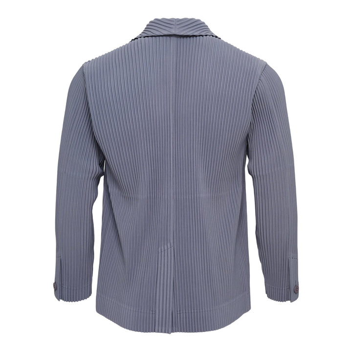 Club21 - HOMME PLISSE ISSEY MIYAKE - Tailored Pleats 1 Jacket - PLEATED JACKETS - Slate Blue