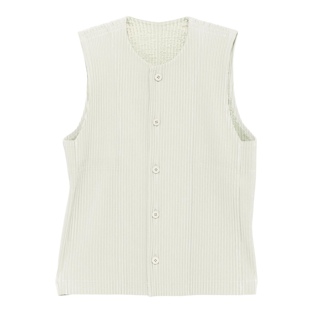 Club21 - HOMME PLISSE ISSEY MIYAKE - Tailored Pleats 1 Vest - VESTS - Light Olive