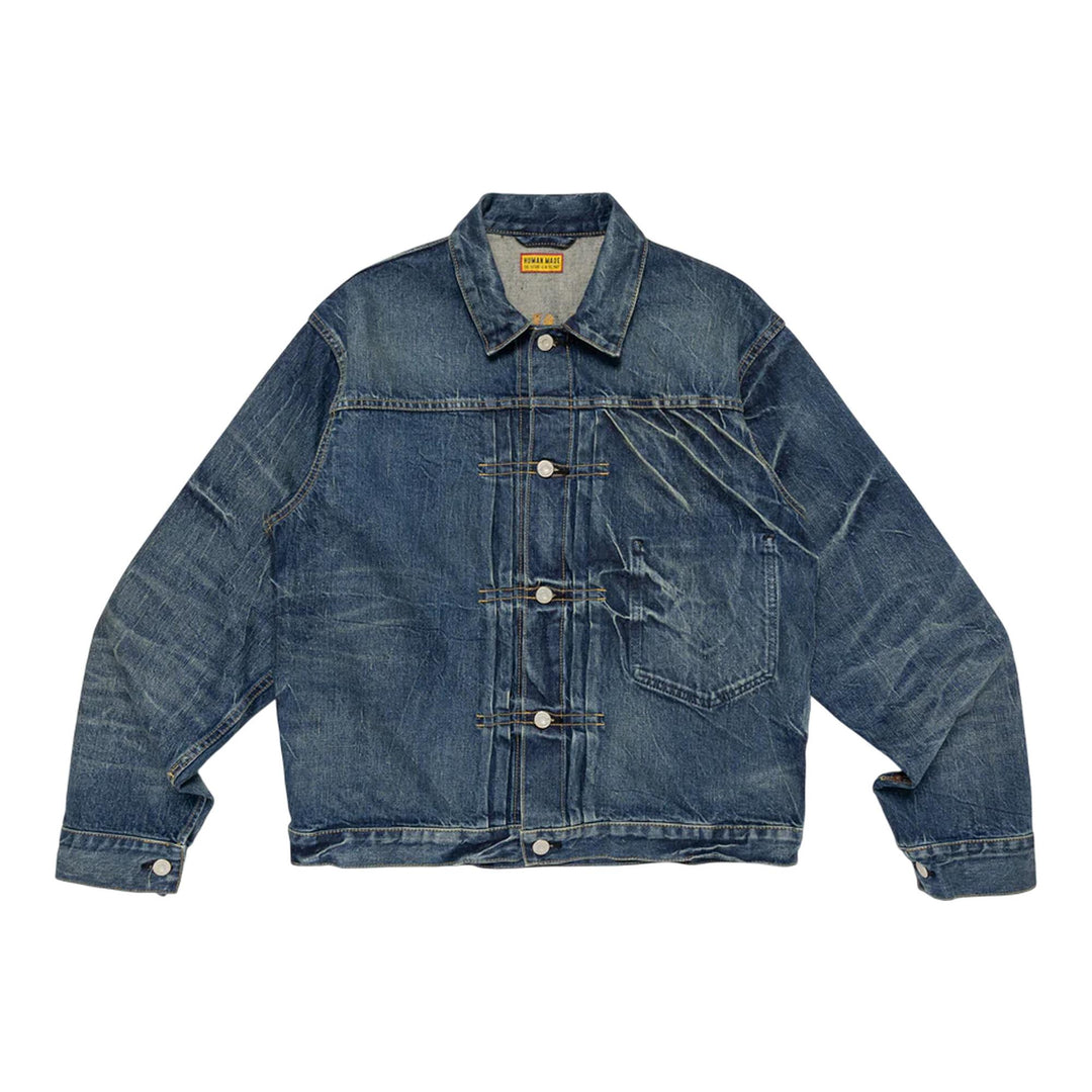 Club21 - HUMAN MADE - Denim Work Jacket Future - JACKETS - Indigo