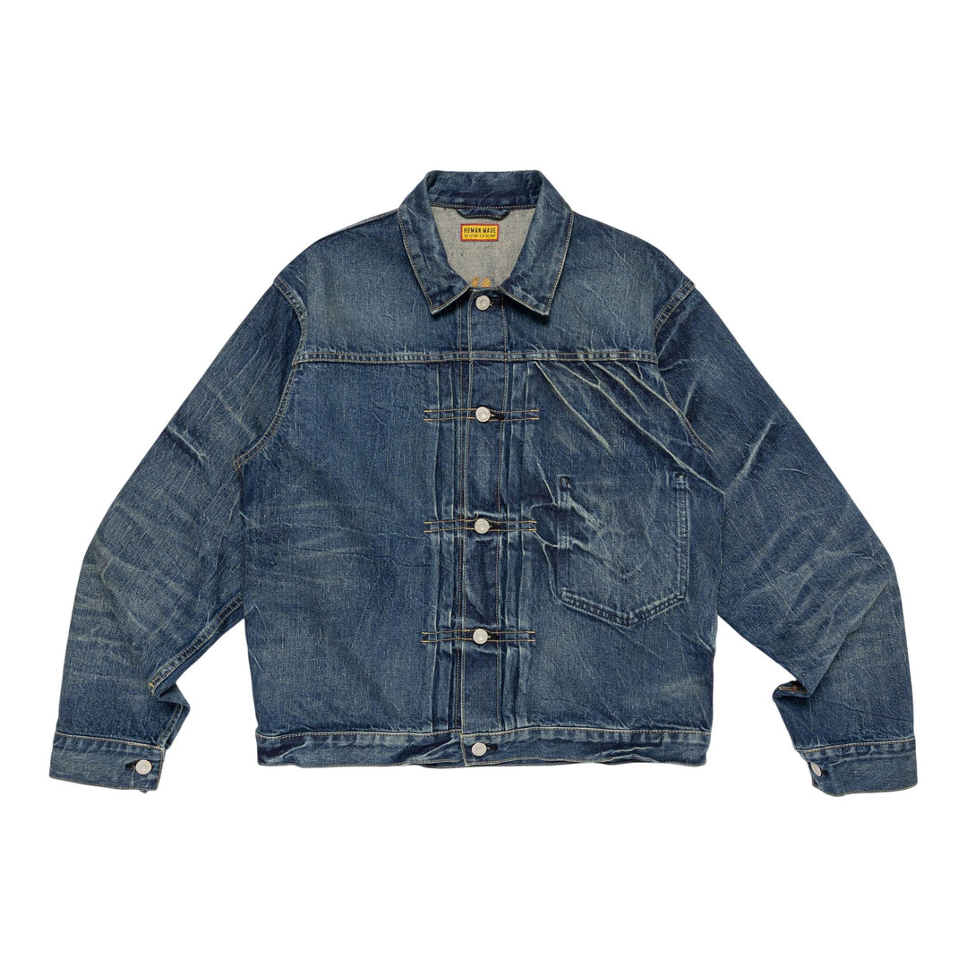 Club21 - HUMAN MADE - Denim Work Jacket Future - JACKETS - Indigo